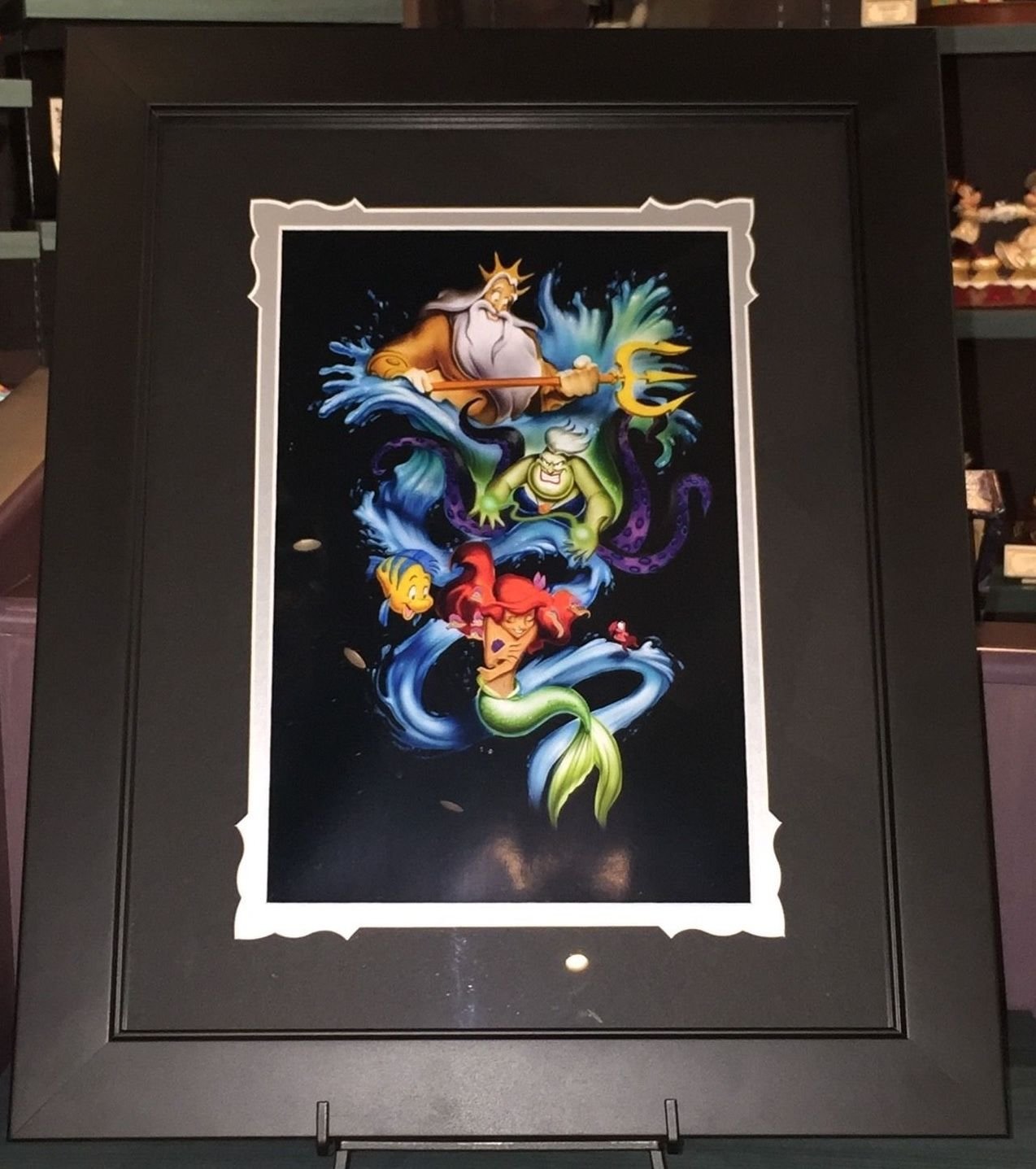 Disney Parks Exclusive Little Mermaid Ariel's Innocence Deluxe Print by Noah New