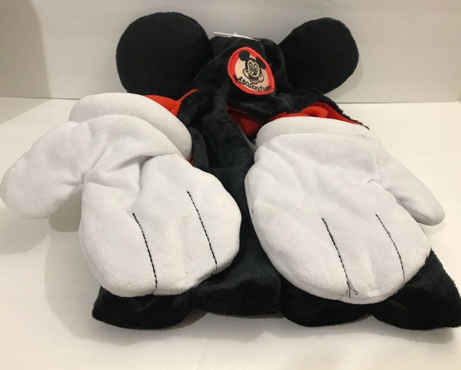Disney Parks Cosplay Mickey Mouse Hat Ears with Mittens Gloves New