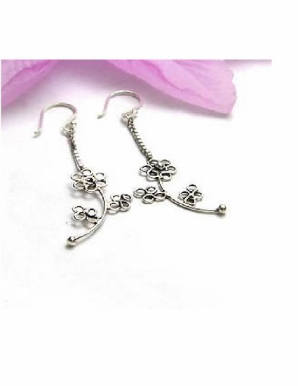 EX-8007 Handmade 925 Sterling Silver Earrings