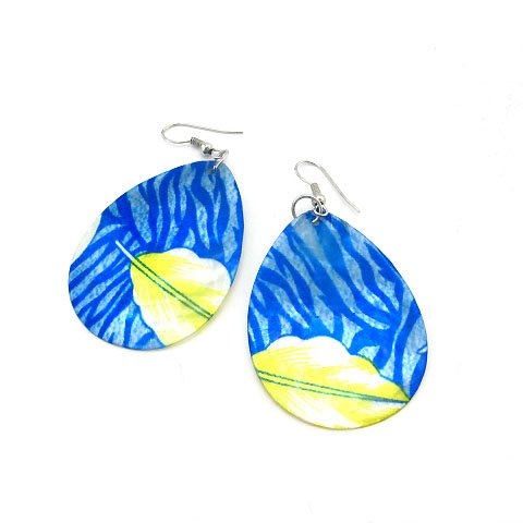 EBK-8006 Natural Shell Earrings