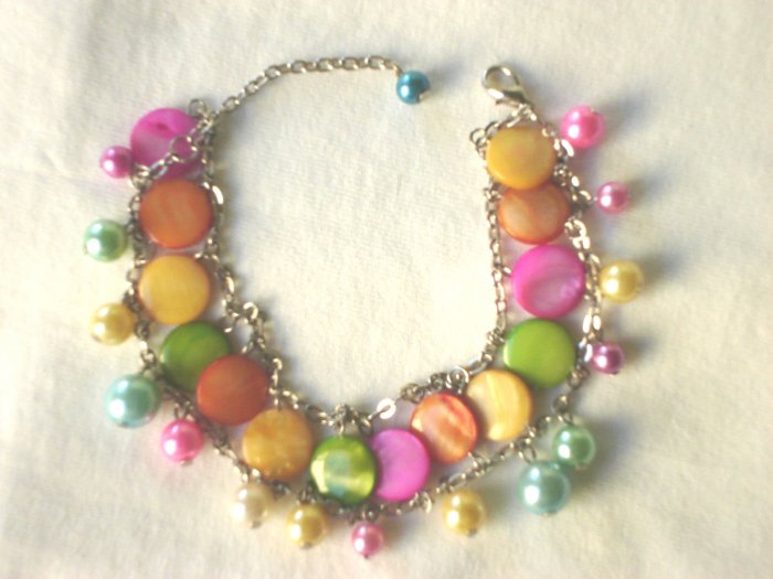 BHX-6041 Natural Shell Bracelet