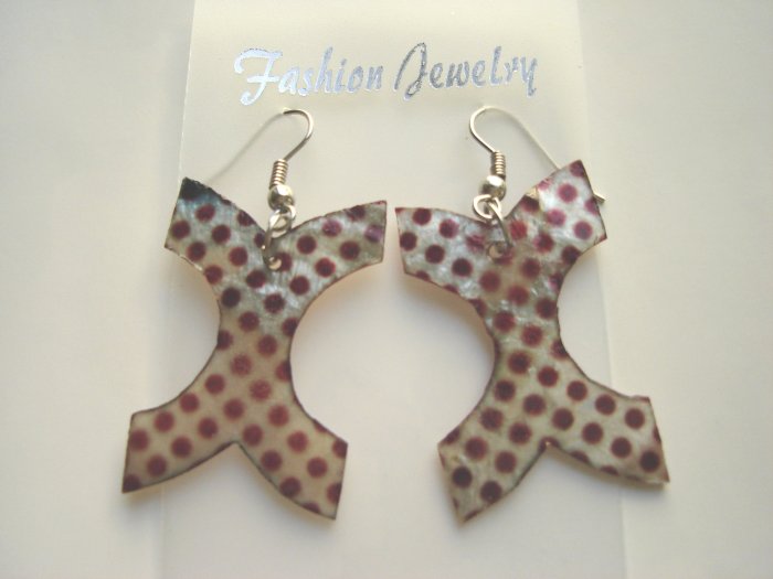 ECL-6004 Natural Shell Earrings