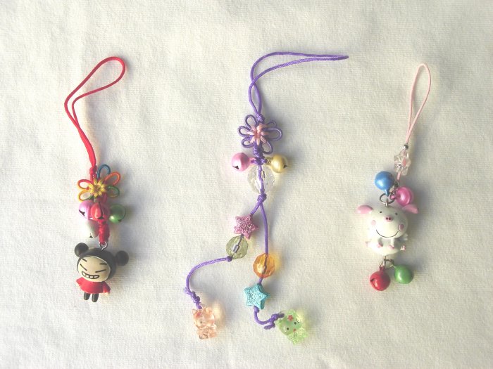 KCL-8009 Plastic Doll & Metal Bell Chinese Knot set