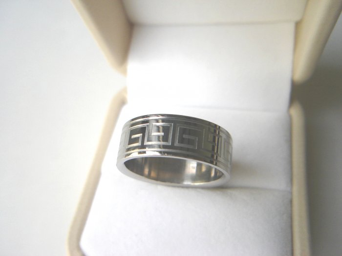 Free shipping--Stainless Steel Wedding Band Ring
