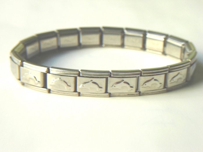 Free shipping--Stainless Steel Stretch Bracelet 4pcs/Lot