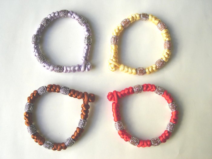 Free shipping-- Chinese Knot Bracelet 4pcs/lot