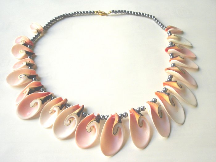 NCL-8001 Natural Shell Necklace
