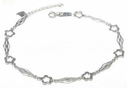 Free shipping---Sterling Silver Bracelet