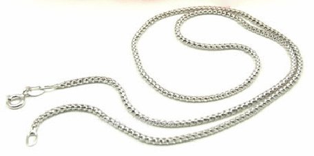 Free shipping---Sterling Silver Chain 18"