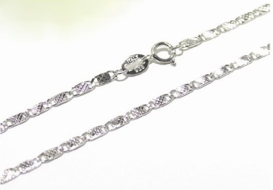 Free shipping---Sterling Silver Chain 18"