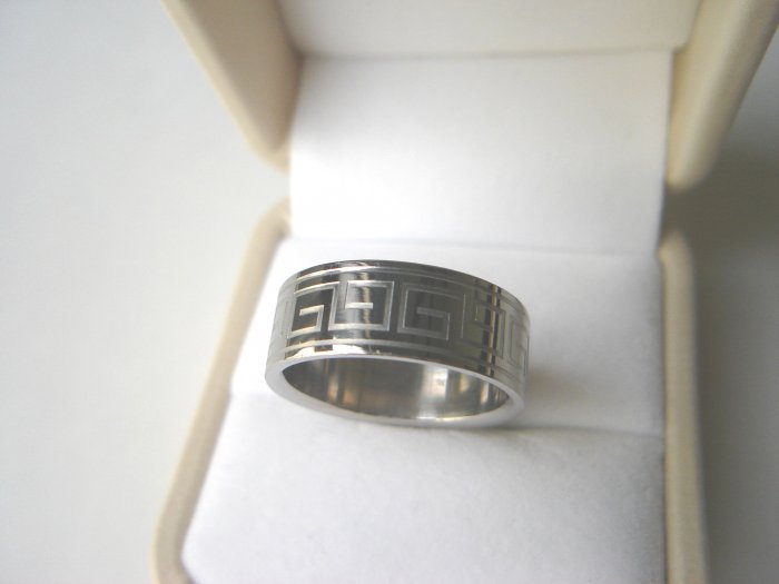 Free shipping--Stainless Steel Wedding Band Ring
