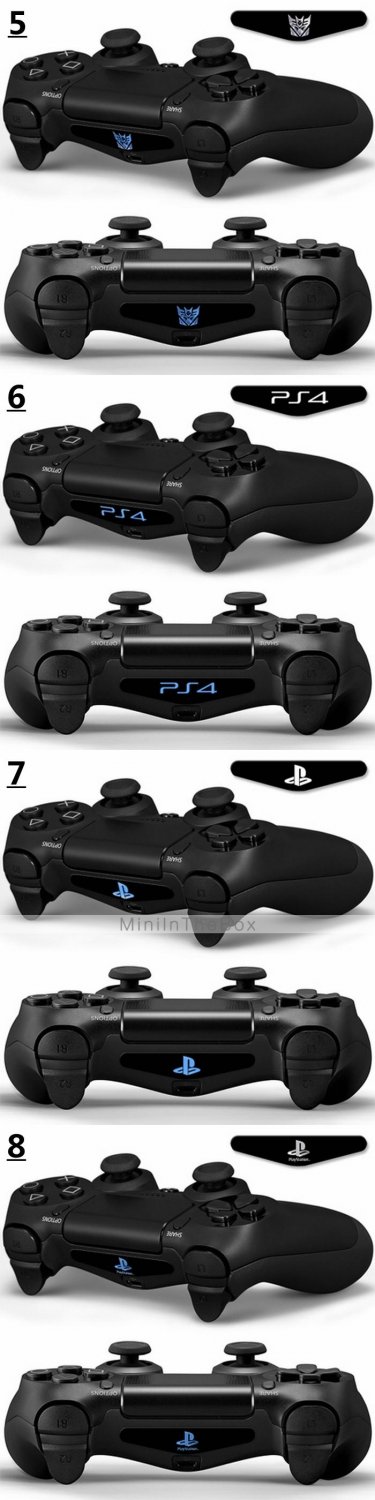 Cool Light Bar Sticker Decal Led For PlayStation 4 PS4 Controller FOR DualShock 4 4 choices