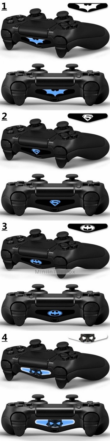 Cool Light Bar Sticker Decal Led For PlayStation 4 PS4 Controller FOR DualShock 4 4 choices