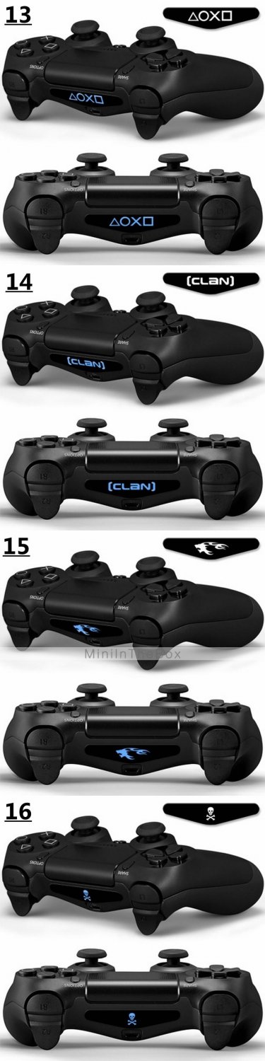 Cool Light Bar Sticker Decal Led For PlayStation 4 PS4 Controller FOR DualShock 4 4 choices