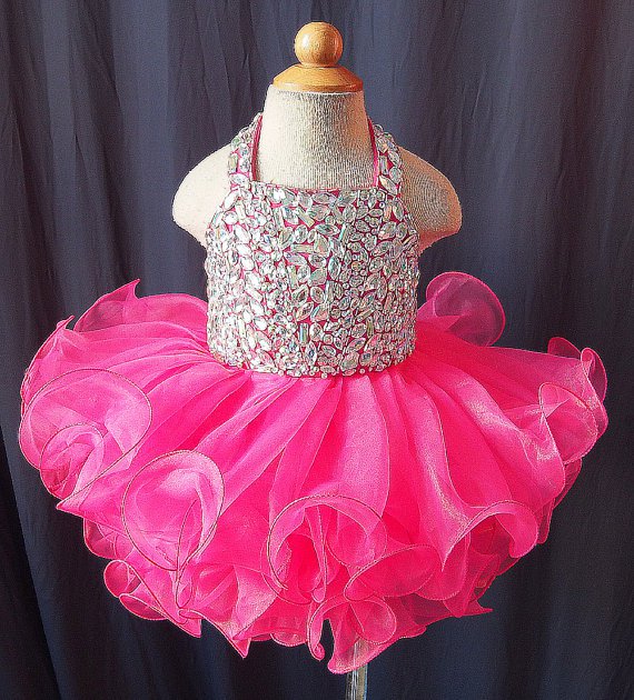 Lafinefashion wedding party gown flowers girl dress for 3-14Y N1508021504