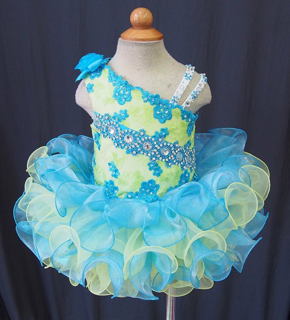 Lafinefashion flowers girl dress for wedding party kid's girl dress N1508021508