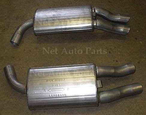1984 Chevrolet Corvette BOTH Rear Mufflers OR737738