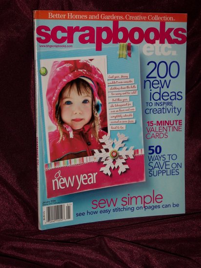 Scrapbooks Etc. Jan. 2006 from Better Homes & Gardens Creative Collection