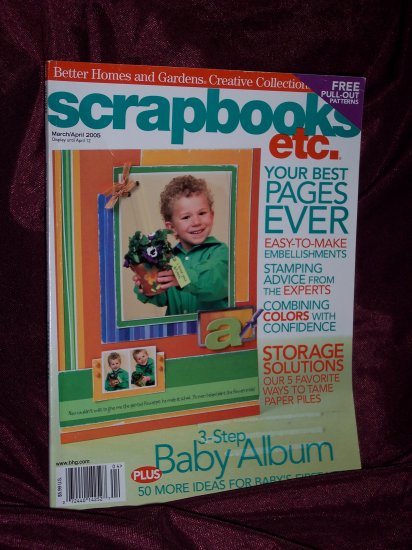 Scrapbooks Etc. March/April 2005 from Better Homes & Gardens Creative Collection