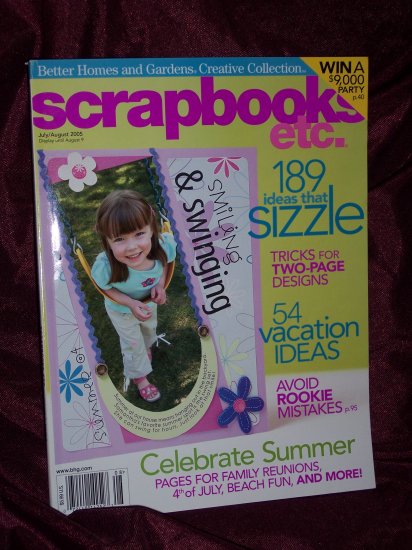 Scrapbooks Etc. July/August 2005 from Better Homes & Gardens Creative Collection