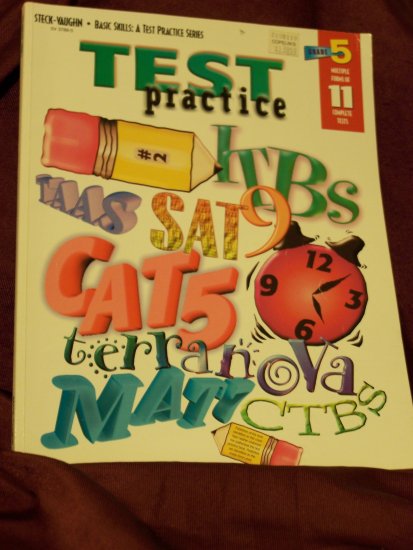 Test Practice Grade 5 Basic Skills-A Test Practice Series Steck-Vaughn