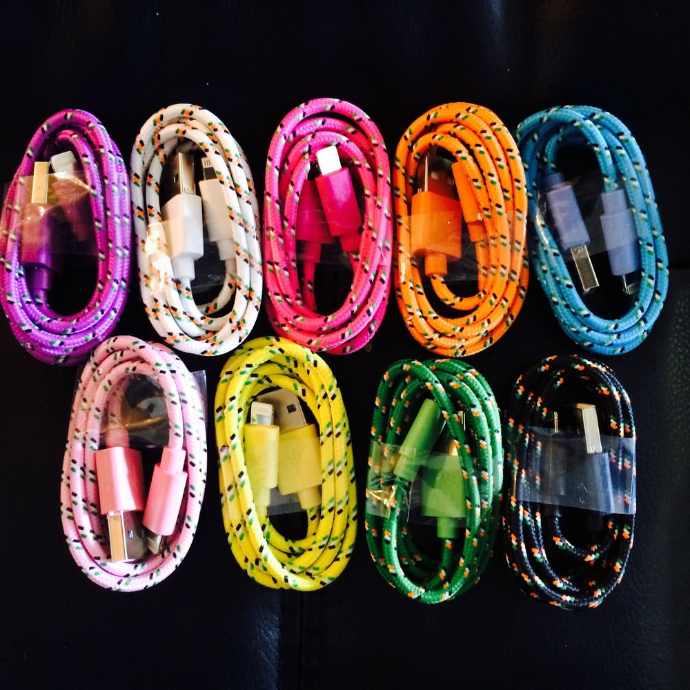 Braided USB Lightning Cable for iPhone 6 6 Plus 5 5S 5C OEM Quality