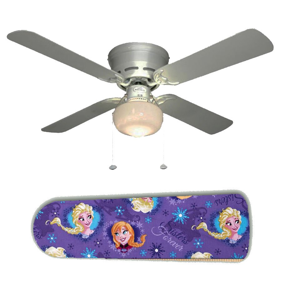 Frozen Anna and Elsa Ceiling Fan w/Light Kit or Blades Only or Ceiling Lamp