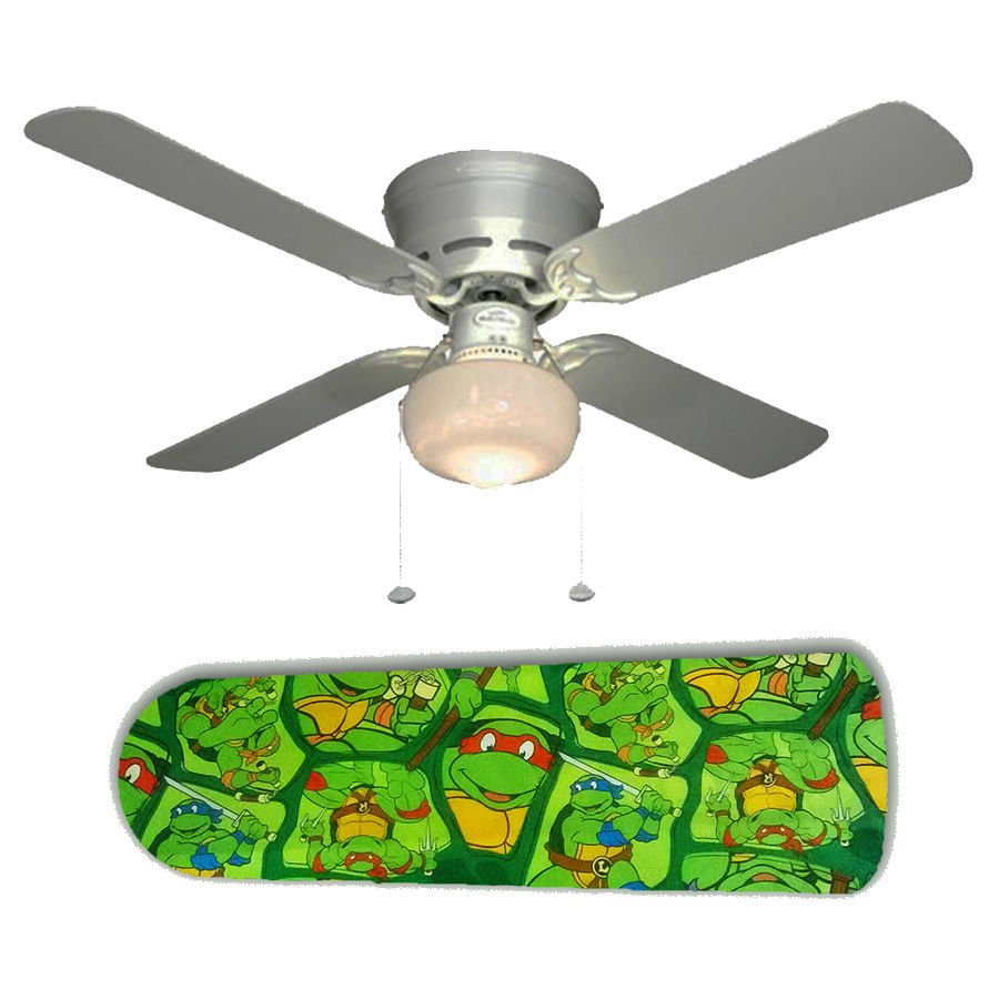 TMNT Teenage Mutant Ninja Turtles Ceiling Fan w/Light Kit or Blades Only