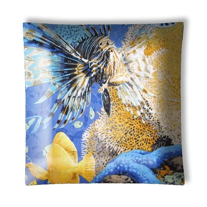 Stunning Tropical Undersea Lionfish Ocean Fish Ceiling Light / Lamp