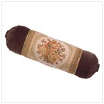 Brown Velvet Bolster 35514