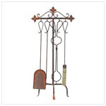 5-PC Tuscan Fireplace Tool Set 38232
