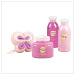 Bubbles Stripes Set-Heart Tote 36381