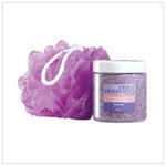 Purple Bath Crystals Scrub Set 36391