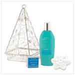 Winter Frost Bath Basket 38243