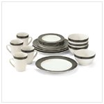 Tuxedo Dinnerware Set 37065