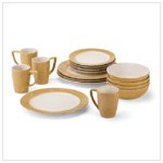 Tan Dinnerware Set 37064