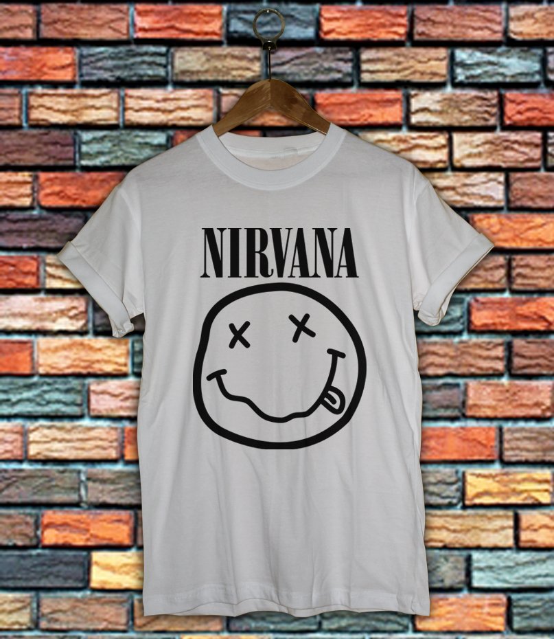 Nirvana Shirt Women And Men Kurt Cobain Shirt NV01