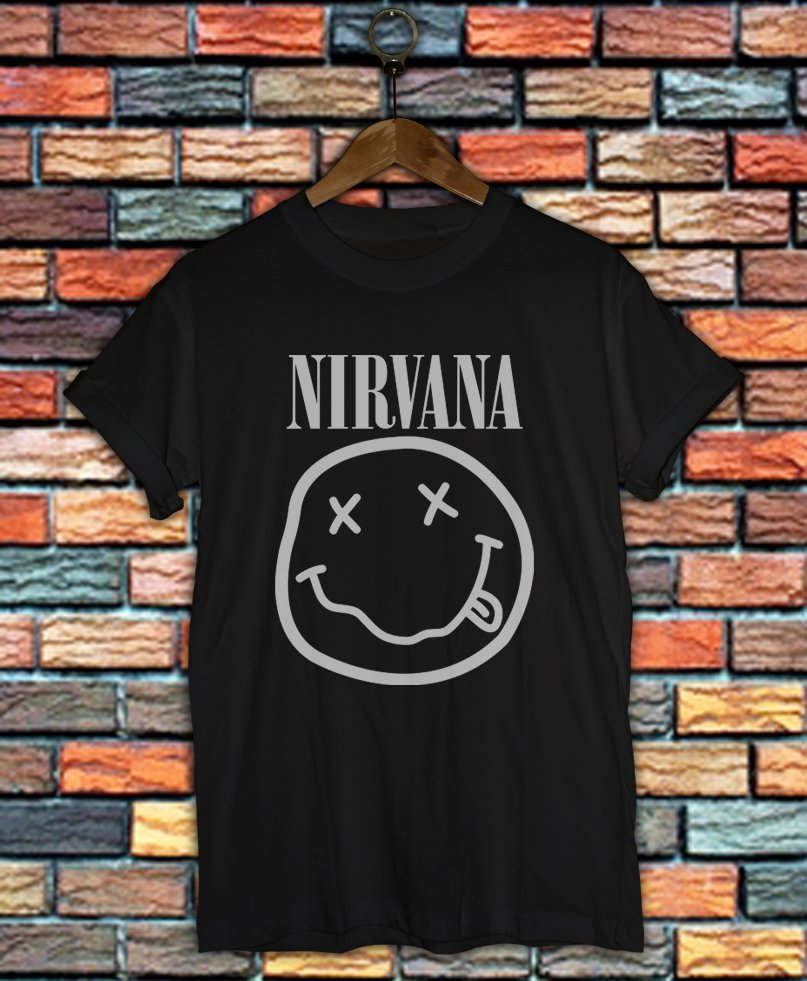 Nirvana Shirt Women And Men Kurt Cobain Shirt NV02