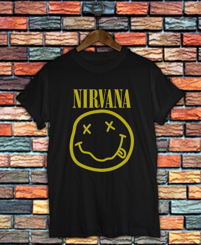 Nirvana Shirt Women And Men Kurt Cobain Shirt NV03