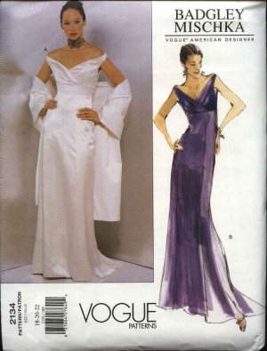 Vogue formal dress patterns