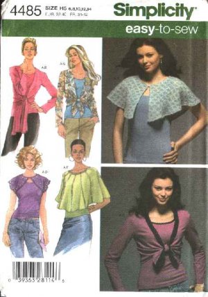 New Look 6571 - Misses Knit Dresses, Tank Top, Tunic, Skirt and Belt