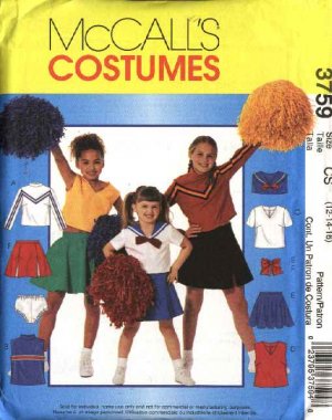 Amazon.com: McCalls Crafts 3900 Pattern Dresses Cheerleader Gown