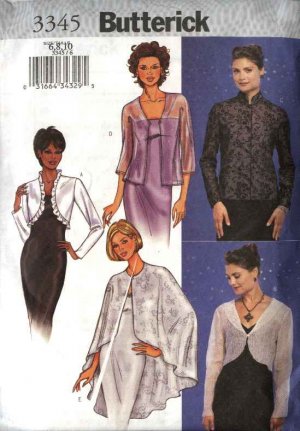 Bolero jacket pattern sewing