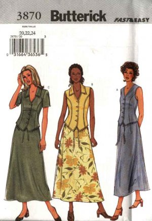 Long A-Line Skirt Pattern for Knits - Antiques, Art and
