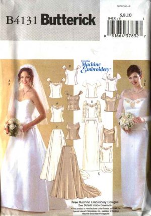 Butterick Sewing Pattern 4131 B4131 Misses Size 12 16 Wedding