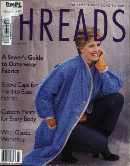 Threads Magazine Back Issue February March 1999 Issue 81 Used