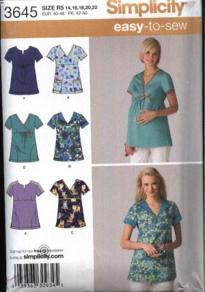 Patterns and Notions &gt;&gt; Maternity Scrub Pattern?