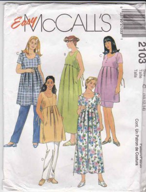 McCall's 5921 Vintage - Maternity Wardrobe