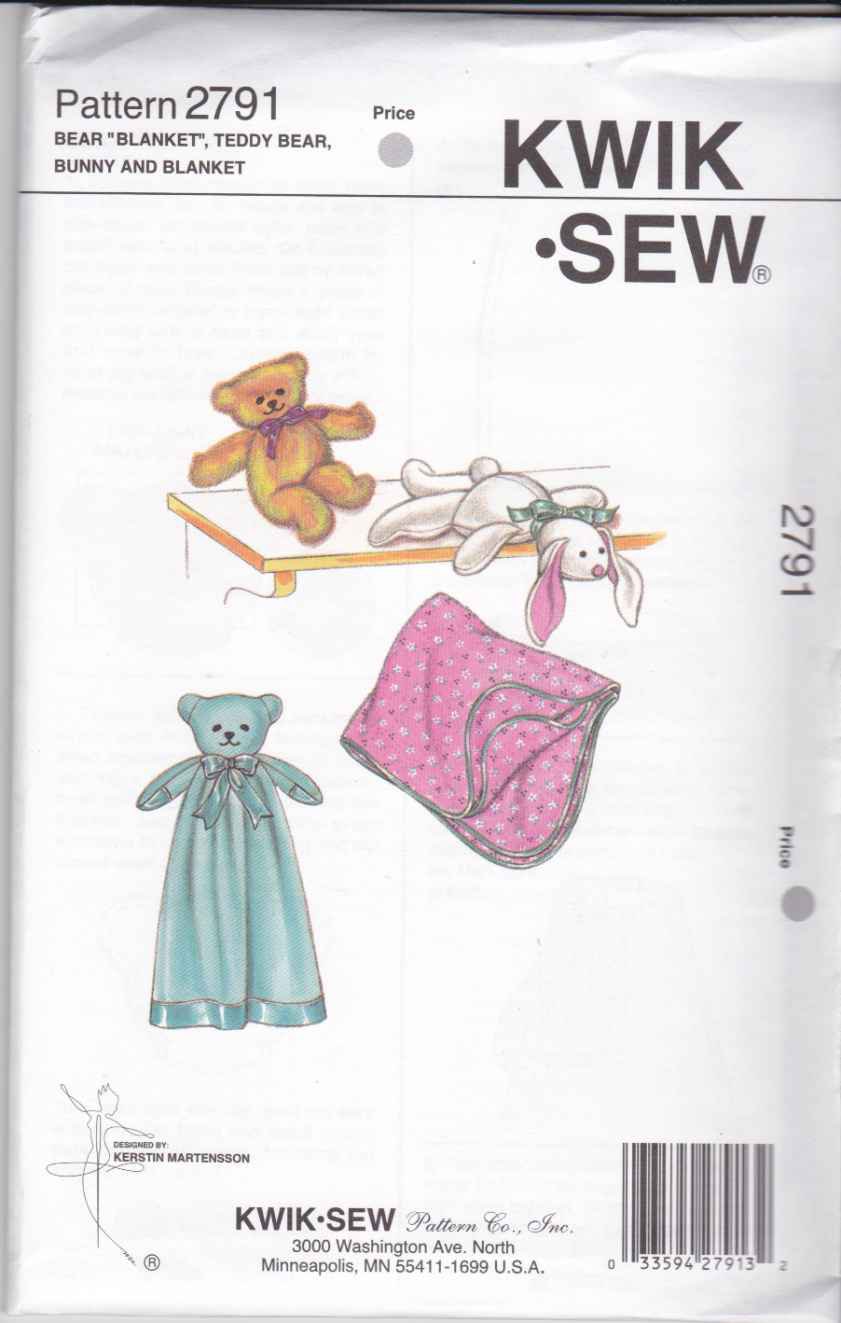 kwik sew bear pattern