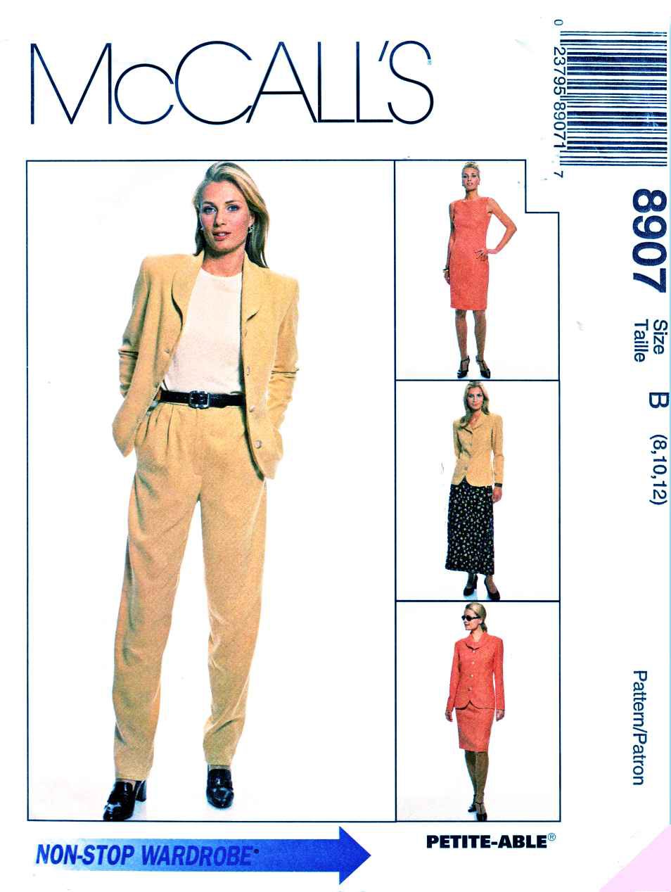 Mccalls Sewing Pattern Misses Size Wardrobe 14190 Hot Sex Picture